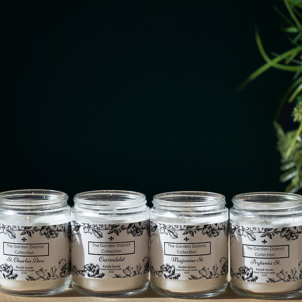 New Orleans Garden District Collection Candle Parish Scents - Picture 8 of 9
